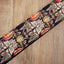 vintage bird guitar strap with leather ends-4