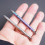 Personalized EDC Titanium Bolt Action Spring Assist Toothpick Keychain - Multifunction Tool for Camping & Outdoor Enthusiasts-2