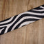 zebra guitar strap with leather ends-6
