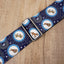 zodiac signs guitar strap with leather ends -6